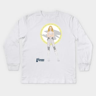 Sara Lance Kids Long Sleeve T-Shirt